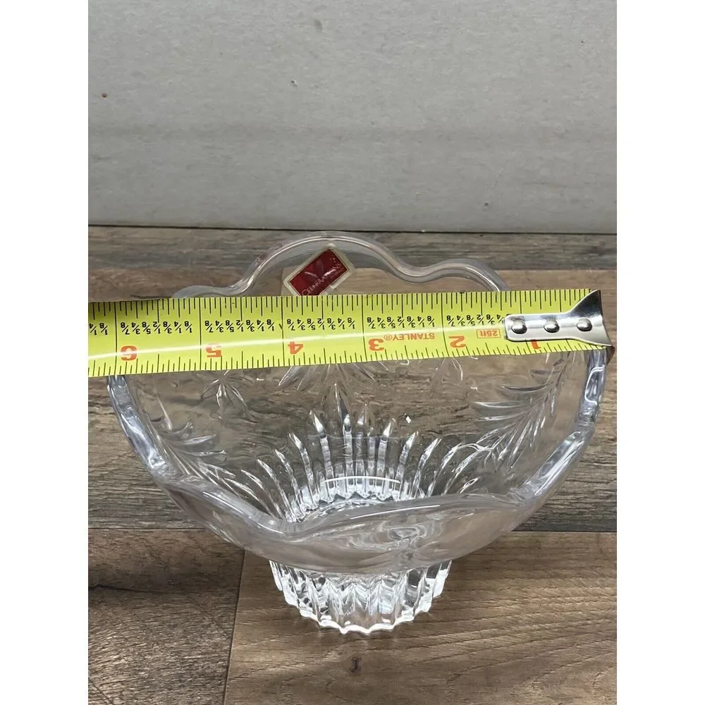 Celebrations by Mikasa Christmas Night Glass‎ Footed Candy Bowl, 6